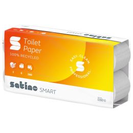 Toilettenpapier Satino Smart, 3-lg., 64 Rl., Rec.